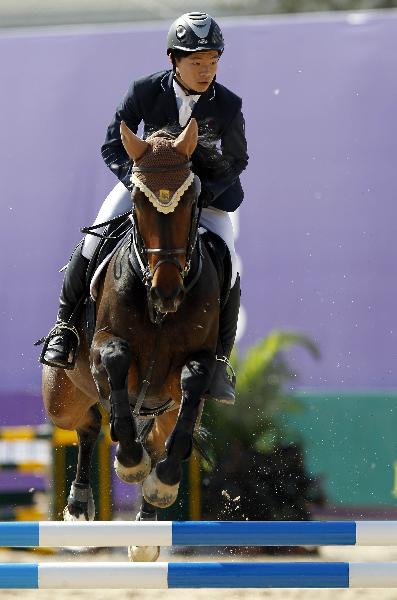 感受中国力量中国马术亮相世界赛场