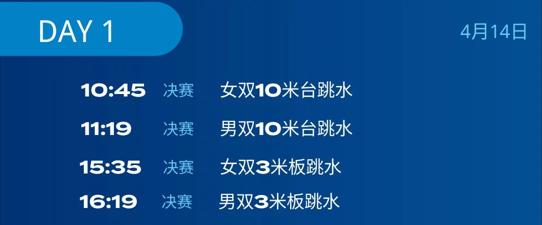 全民护眼 助力梦之队!2023世界泳联跳水世界杯精彩抢先看!